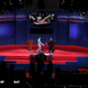 Stand-ins at a debate dress rehearsal.(Getty Images)